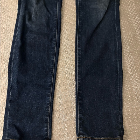 J Brand Blue Maternity Jeans with Comfort Panel - Picture 3 of 4